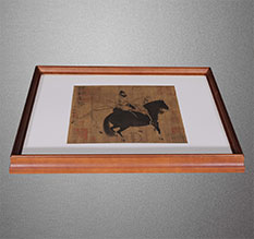 潮州市书画装裱配框服务案例